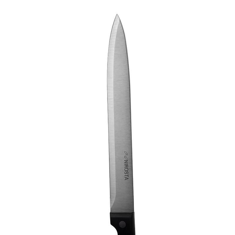 Meat knife Mega Plain Blade 32 CM Black