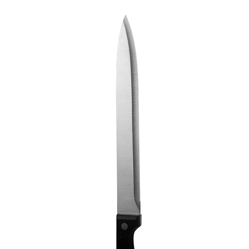 Meat knife Mega Plain Blade 32 CM Black