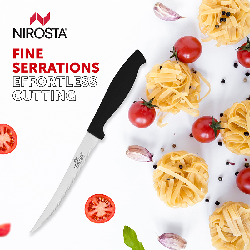 Nirosta Alpha Tomato Knife - Fine Serration
