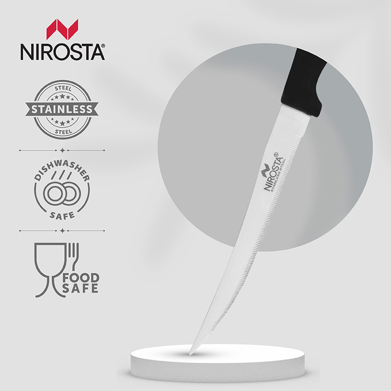 Nirosta Alpha Tomato Knife - Fine Serration