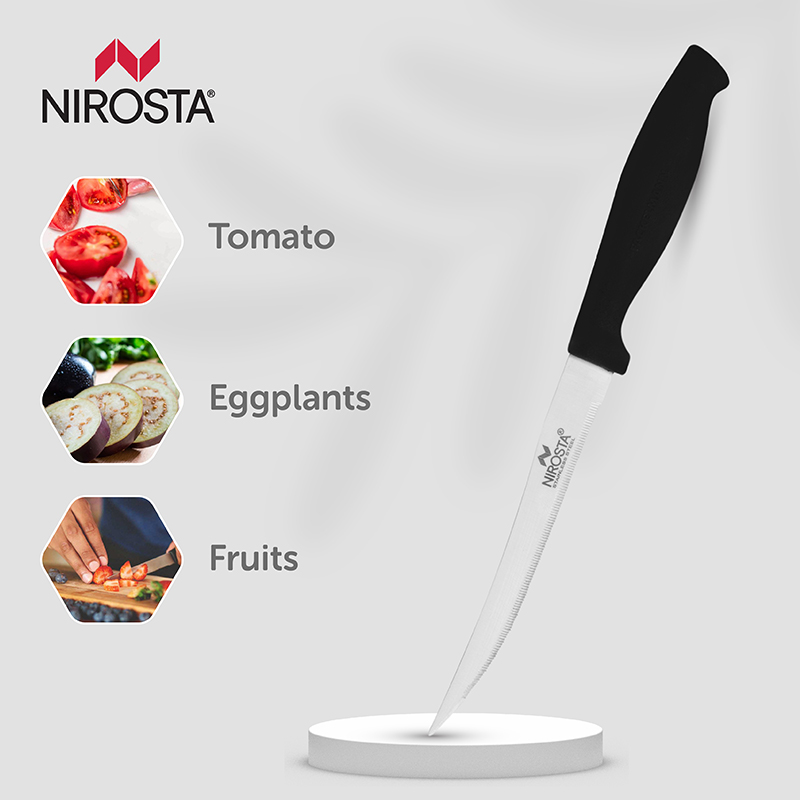 Nirosta Alpha Tomato Knife - Fine Serration