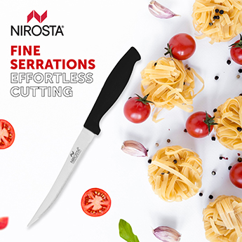 Nirosta Alpha Tomato Knife - Fine Serration