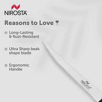 Nirosta Alpha Tomato Knife - Fine Serration