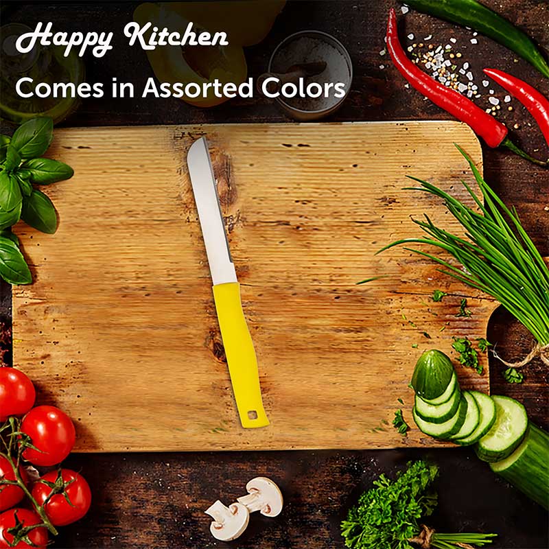 Sharp Vegetable Knife Yellow